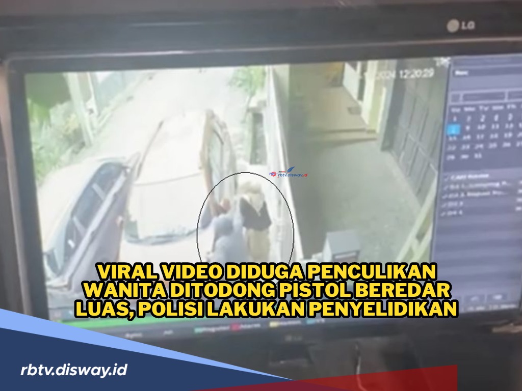 Viral, Wanita Ini Diduga Diculik dan Ditodong Pistol, Polisi Lakukan Penyelidikan