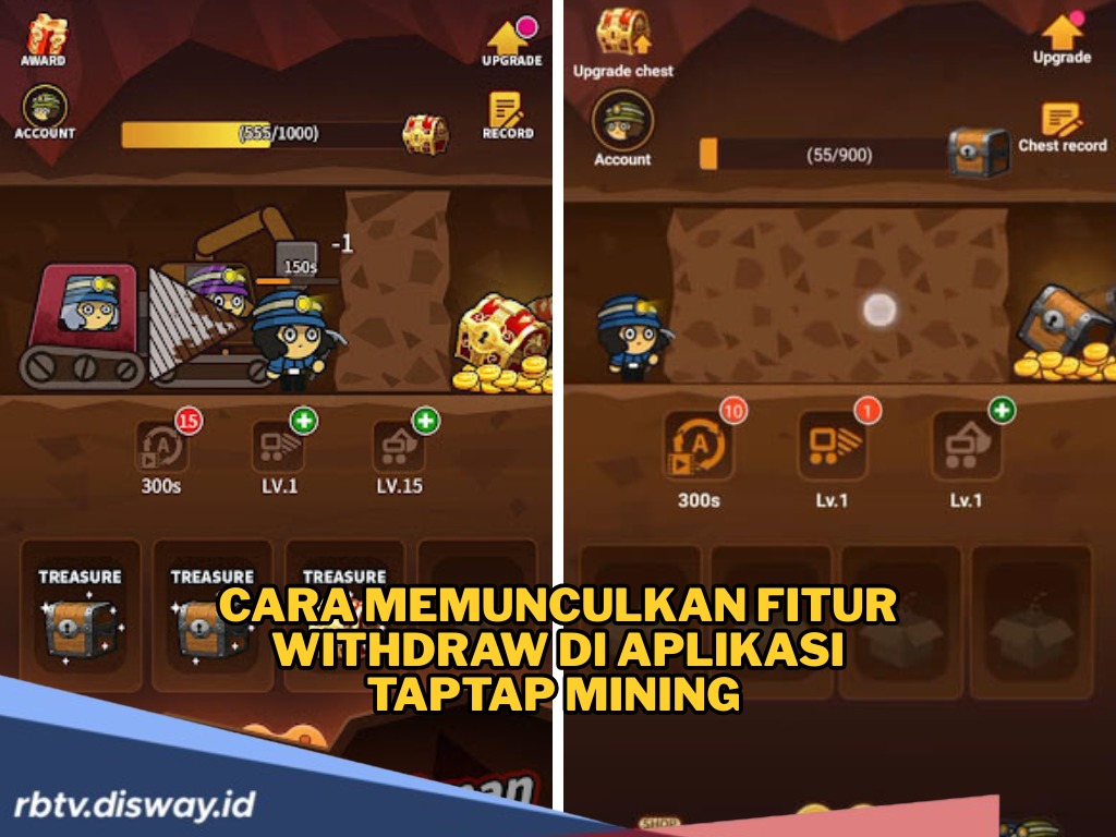 Cara Memunculkan Fitur Withdraw di Aplikasi Penghasil Uang Taptap Mining, Pemain Baru Wajib Tahu