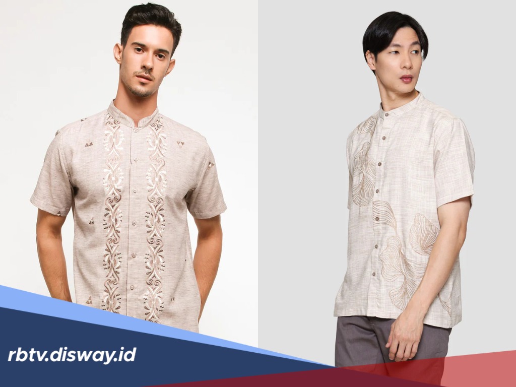 Tampil Ganteng saat Hari Raya, Berikut Model Baju Lebaran Pria Dewasa