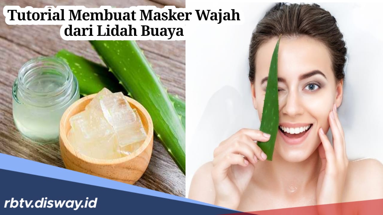 Wajah Makin Glowing, Begini Tutorial Membuat Masker dari Lidah Buaya 