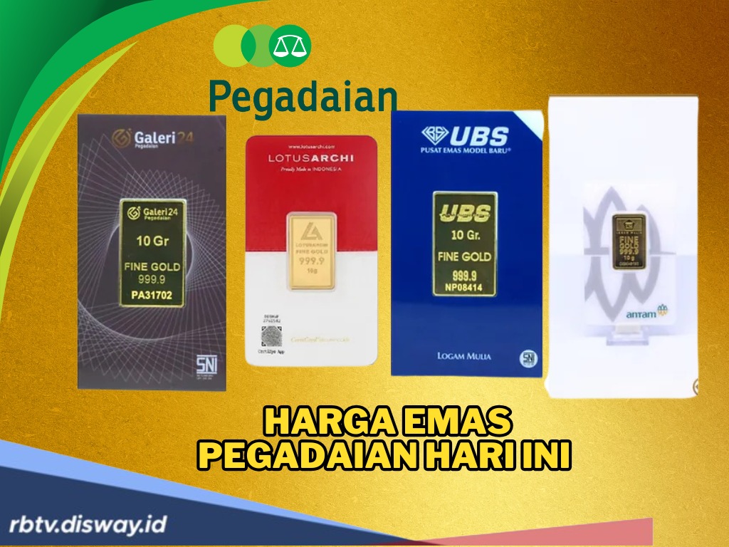 Update Lengkap Harga Emas Pegadaian 12 Mei 2025 Dipatok Segini, Ada Kenaikan?