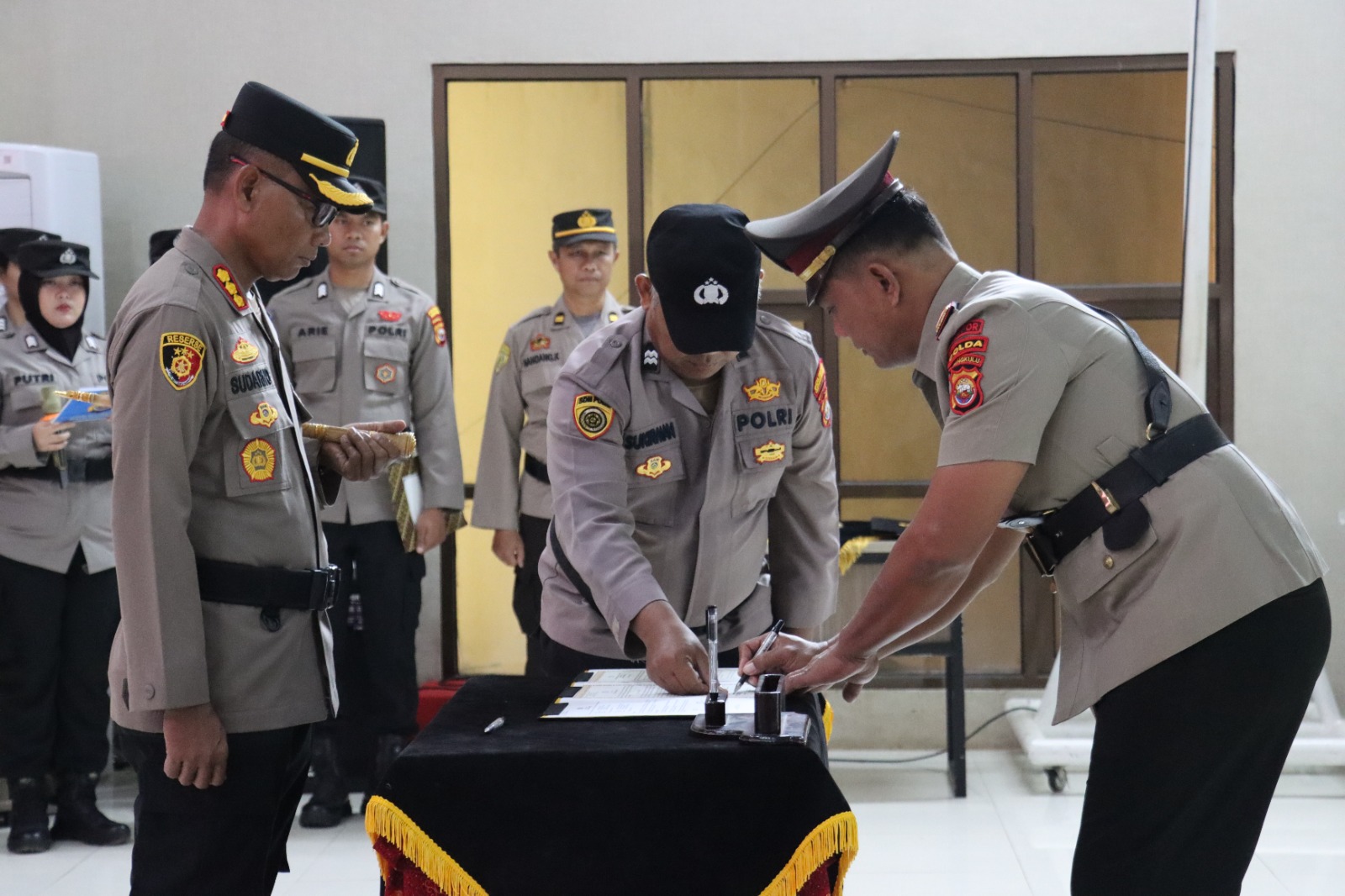 Mantan Kasat Intel Polres Lebong Jabat Kasat Intel Polresta Bengkulu