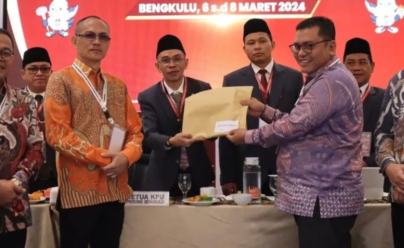 Pleno KPU Provinsi Tuntas, Ini 45 Anggota DPRD Provinsi Bengkulu Periode 2024-2029