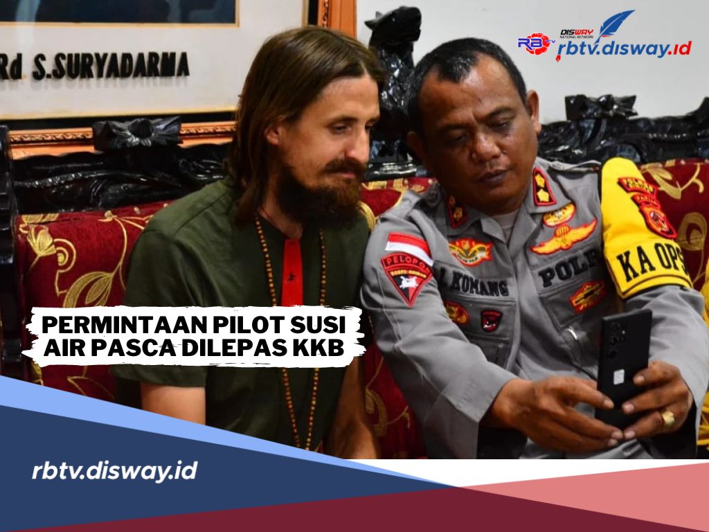 Usai Dibebaskan KKB Papua, Ini Permintaan Pertama Pilot Susi Air Philip Mark Mehrtens 