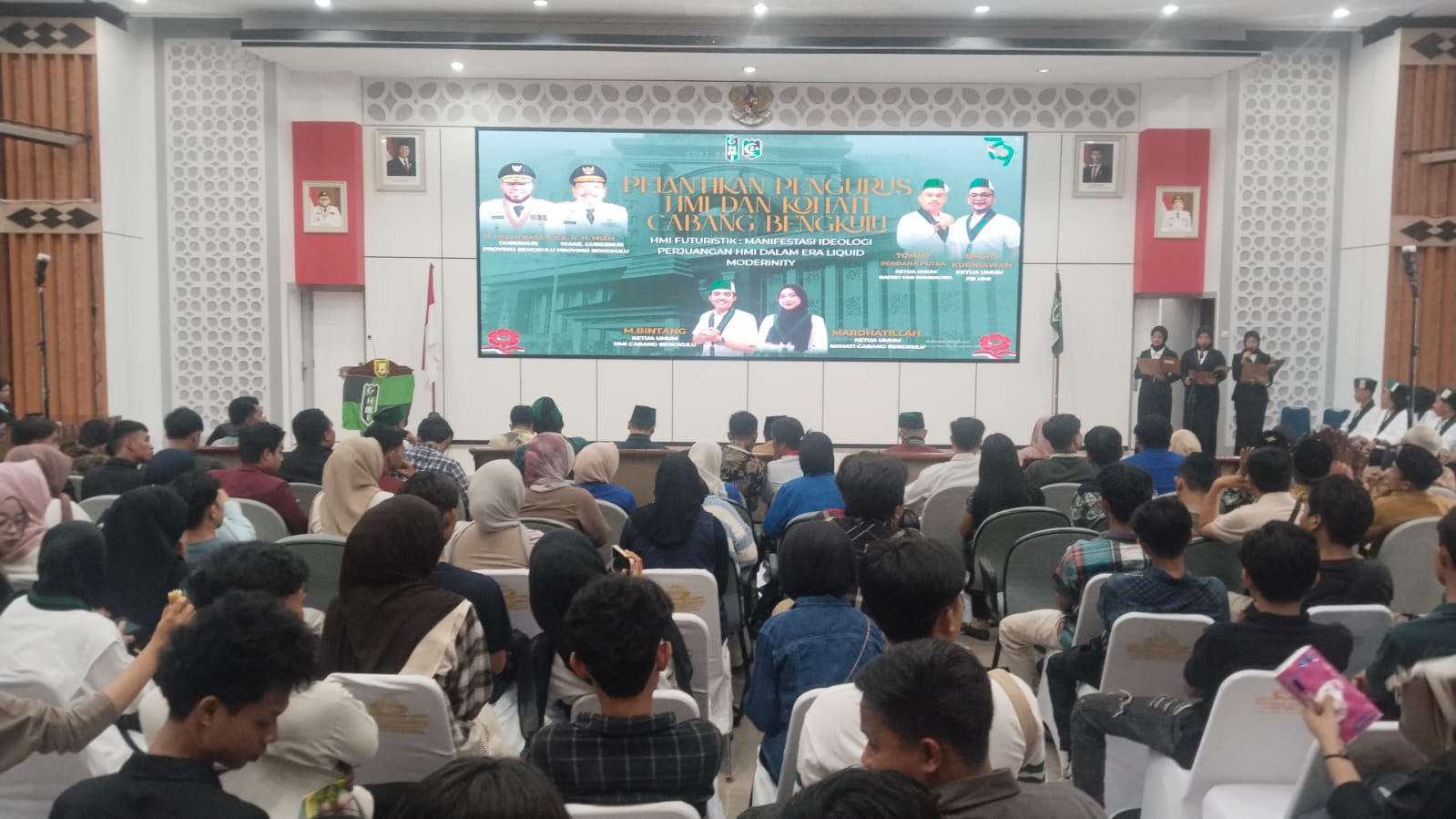 Pelantikan Pengurus Himpunan Mahasiswa Islam (HMI) Cabang Bengkulu Periode 2026-2027