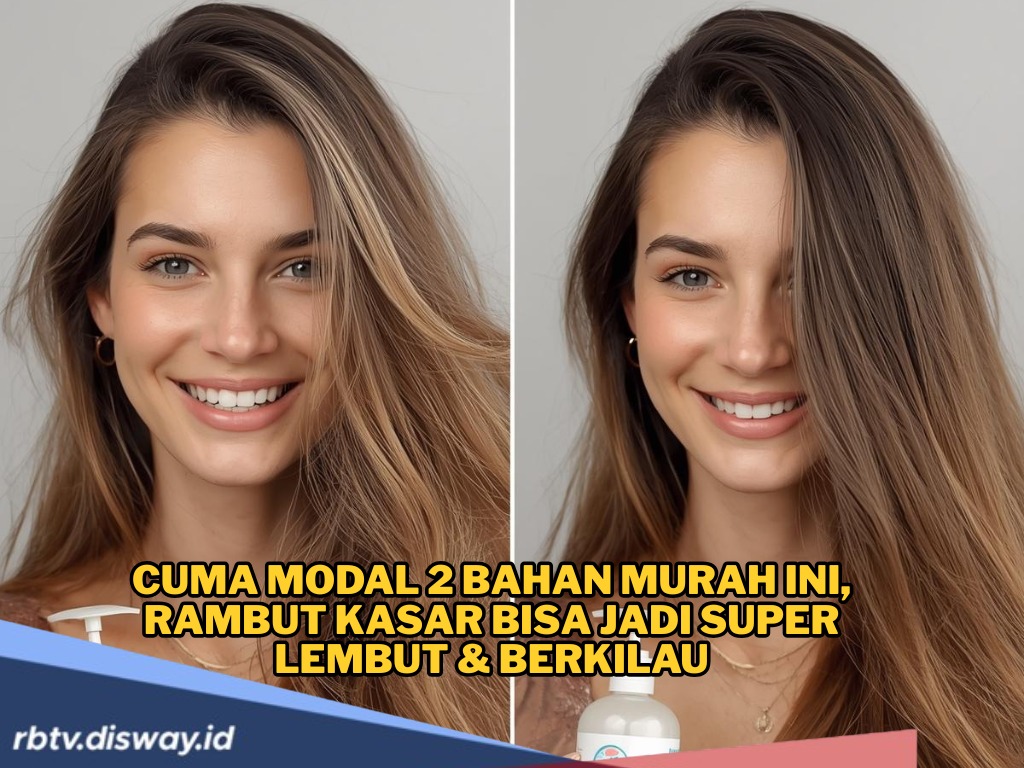 Cukup Gunakan 2 Bahan Ini Rambut Jadi Lembut dan Berkilau, Sudah Banyak yang Buktikan 