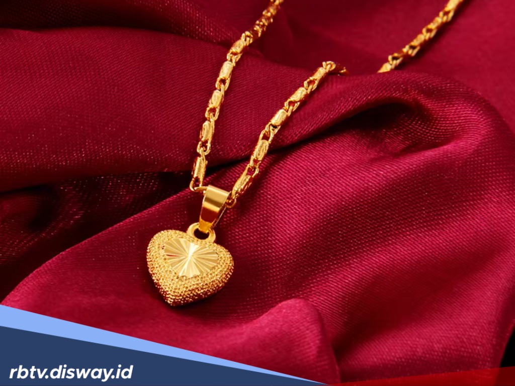 Update Kilauan Harga Emas Perhiasan Hari Ini, Lebih Murah dari Kemarin