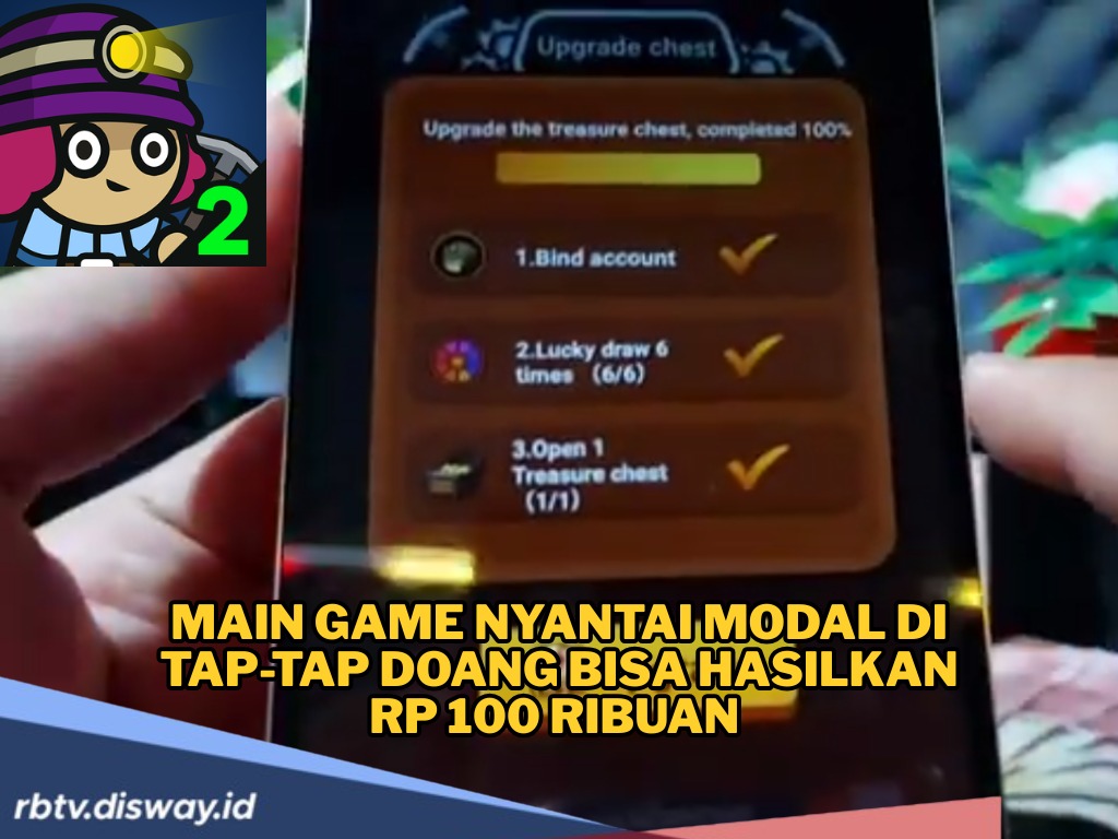 Main Game Nyantai Modal Tap-tap Doang Bisa Hasilkan Rp 100 Ribuan, Cair Melalui Saldo DANA