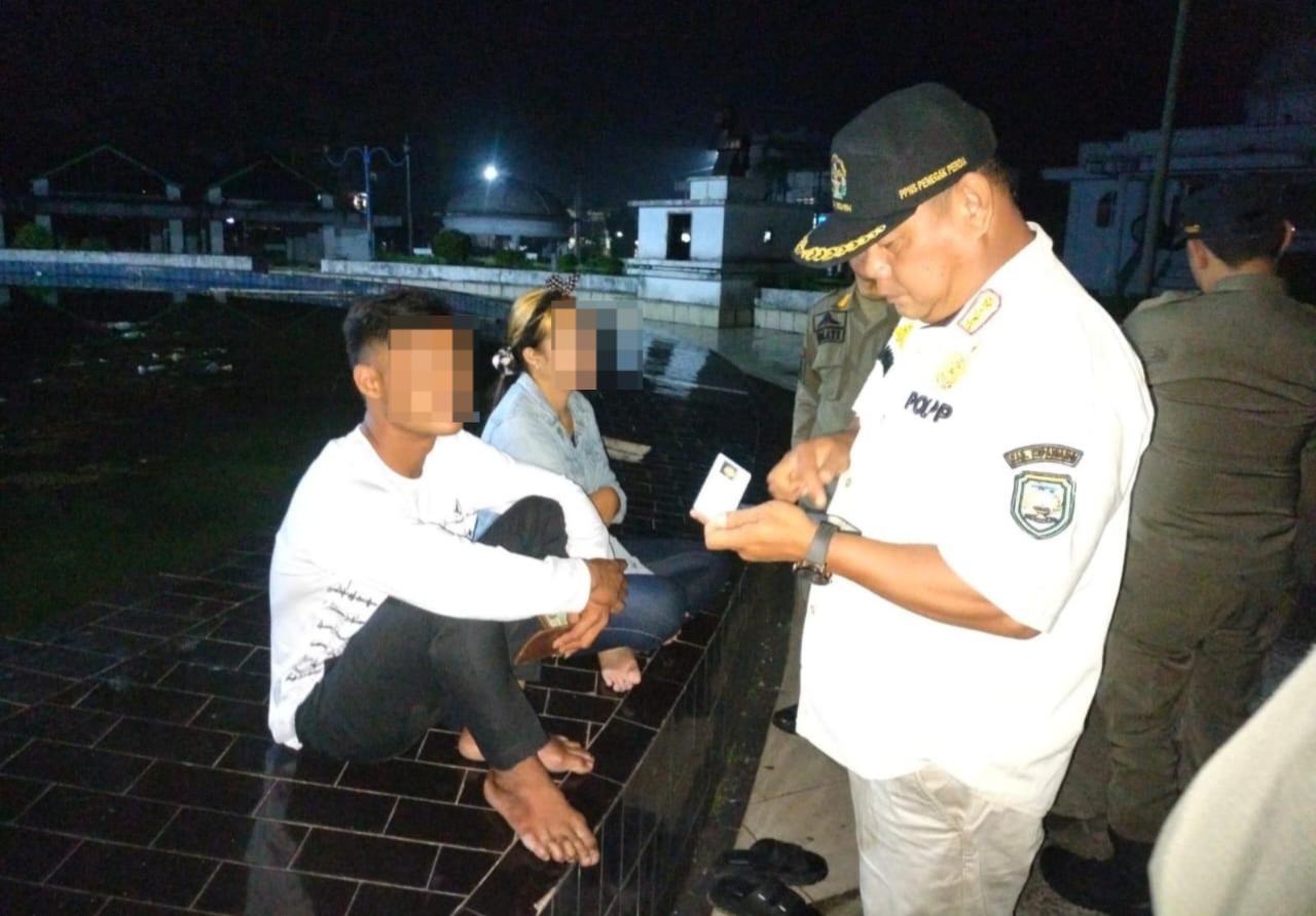 Hasil Operasi Pekat Satpol PP, Taman Santoso Ikon Kabupaten Kepahiang Bertabur Ini