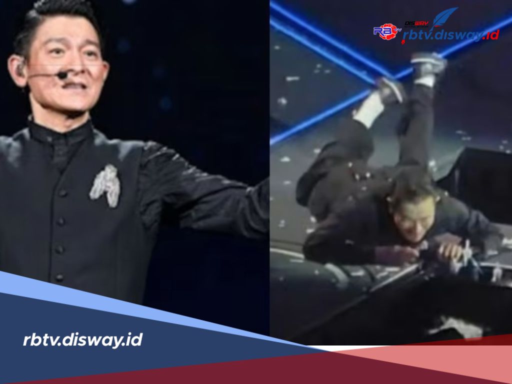 Begini Kondisi Andy Lau Pasca Jatuh dari Panggung saat Konser 'Today Is The Day Tour'