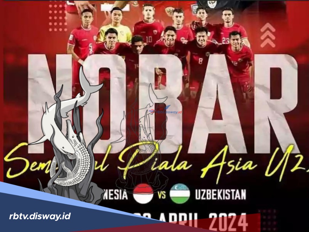 Tempat Nobar Semifinal Piala Asia U23 di Surabaya, Siapkan Aksi Terbaikmu, Ini Pesan Kapolrestabes Surabaya