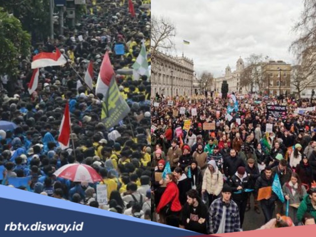 Ini 10 Demo Terbesar dalam Sejarah Dunia, Termasuk Gejolak Demo di DPR RI?