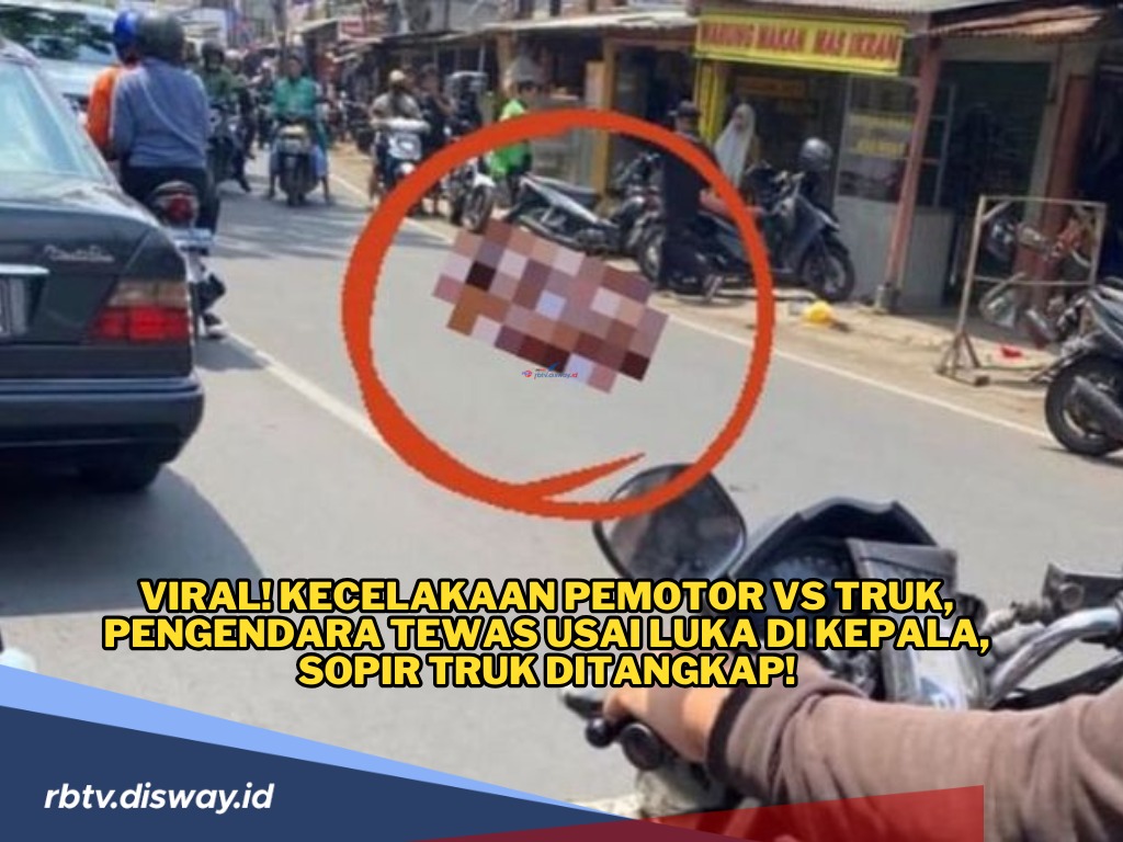 Nahas! Gagal Nyalip Truk, Pengendara Motor Ini Tewas 