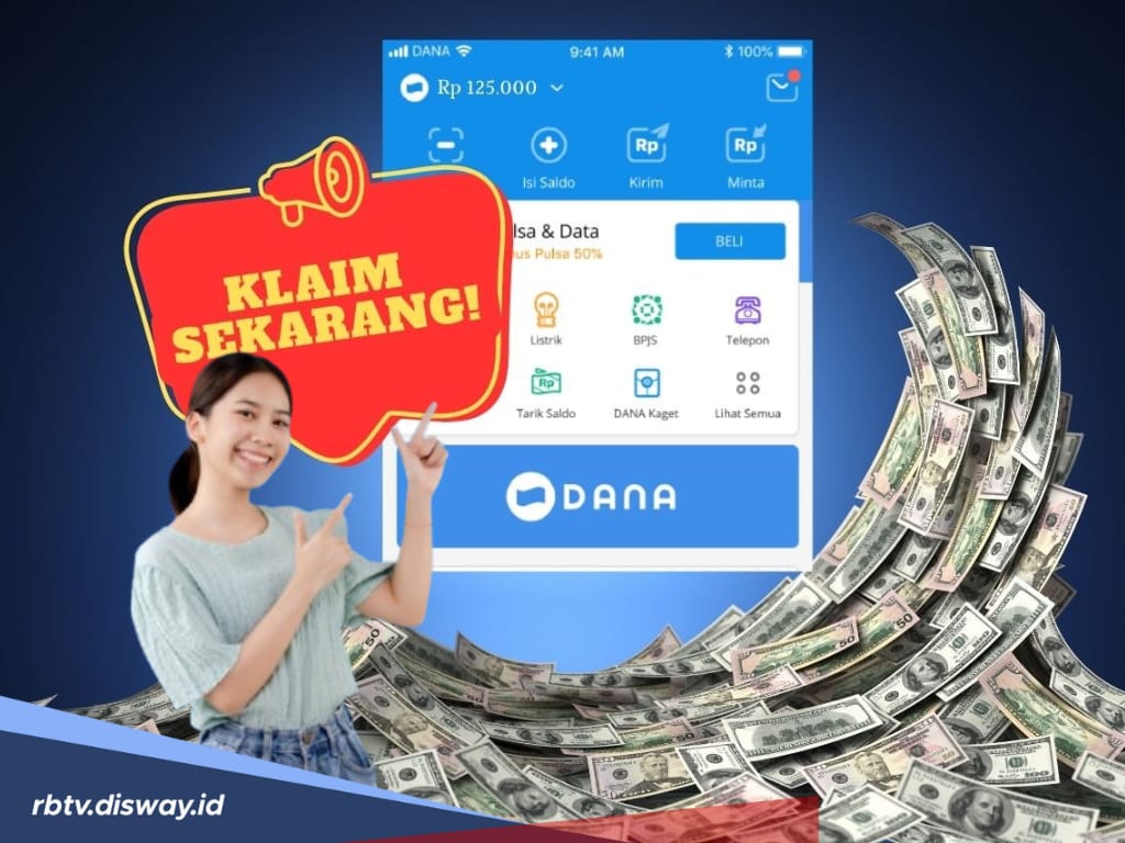 Baru Rilis, Ini Link DANA Kaget Hari Ini 3 Maret 2025, Ambil Saldo Gratis Rp 440 Ribu