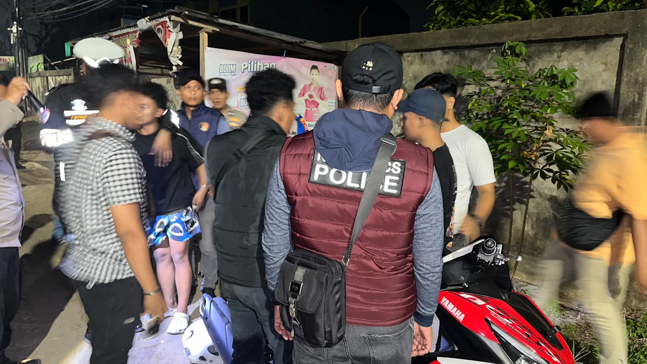 Empat Anak Diduga Kelompok Geng Motor Diamankan Polresta Bengkulu