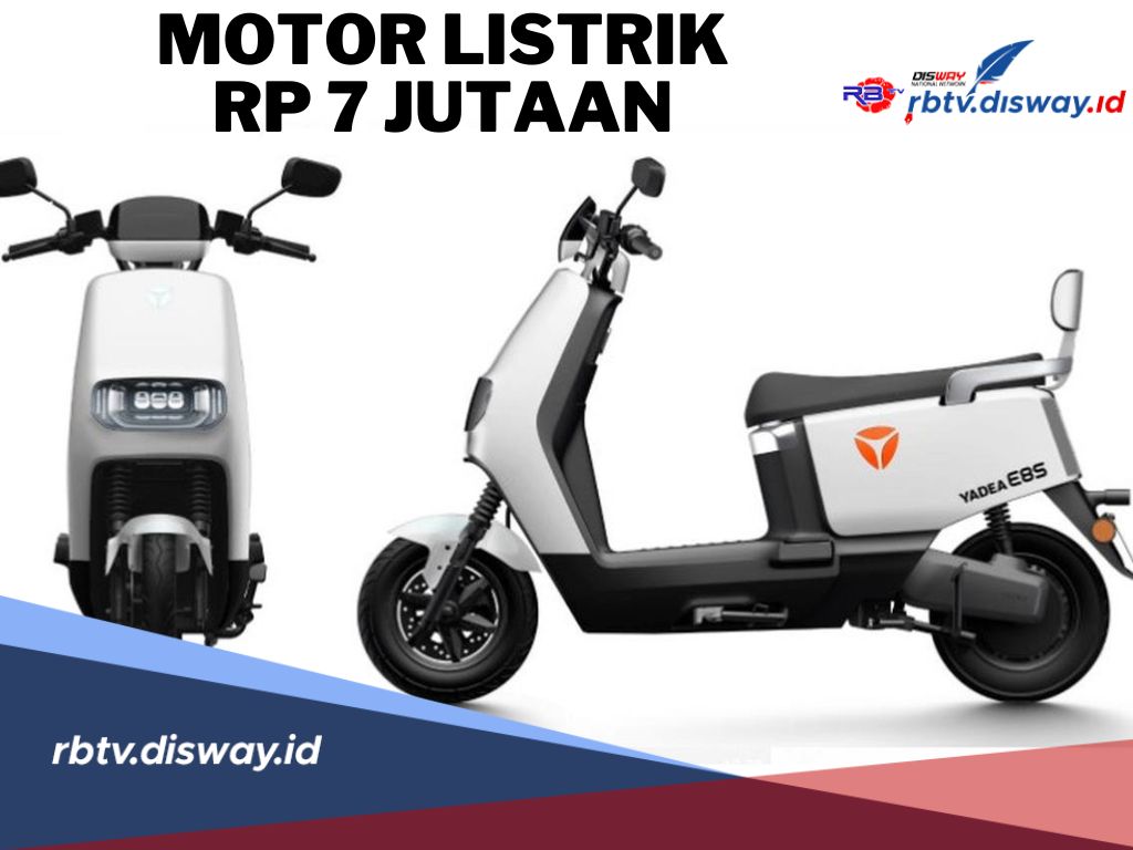 Motor Listrik Harga Rp 7 Juta, Daya Tahan Baterai 5 Tahun