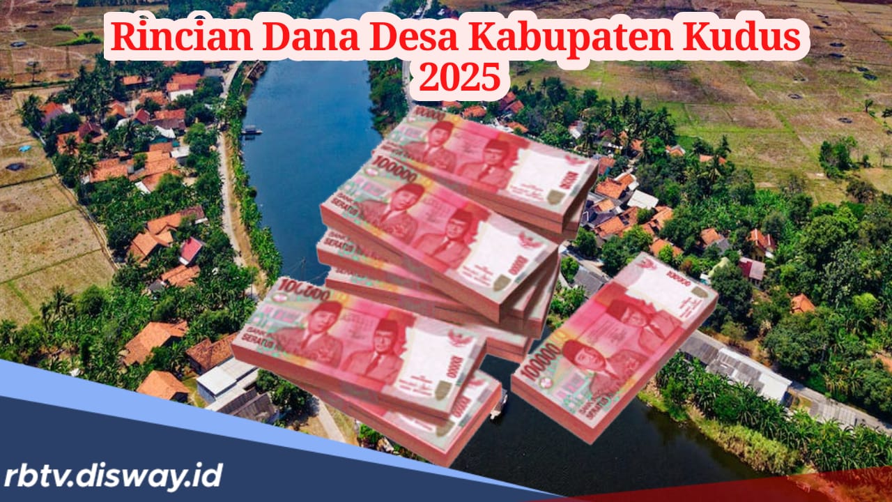 Rincian Dana Desa di Kabupaten Kudus Tahun 2025, Ada yang Terima Anggaran di Bawah Rp 1 Miliar