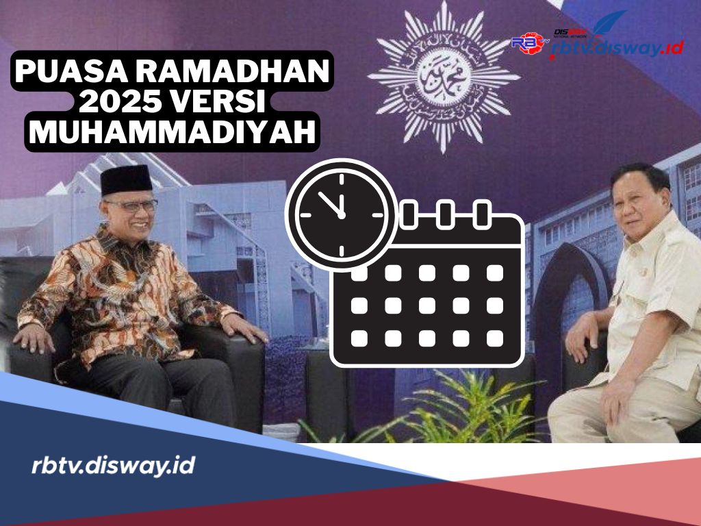 Sudah Dirilis, Muhammadiyah Tetapkan Puasa Ramadhan Tahun 2025 Jatuh