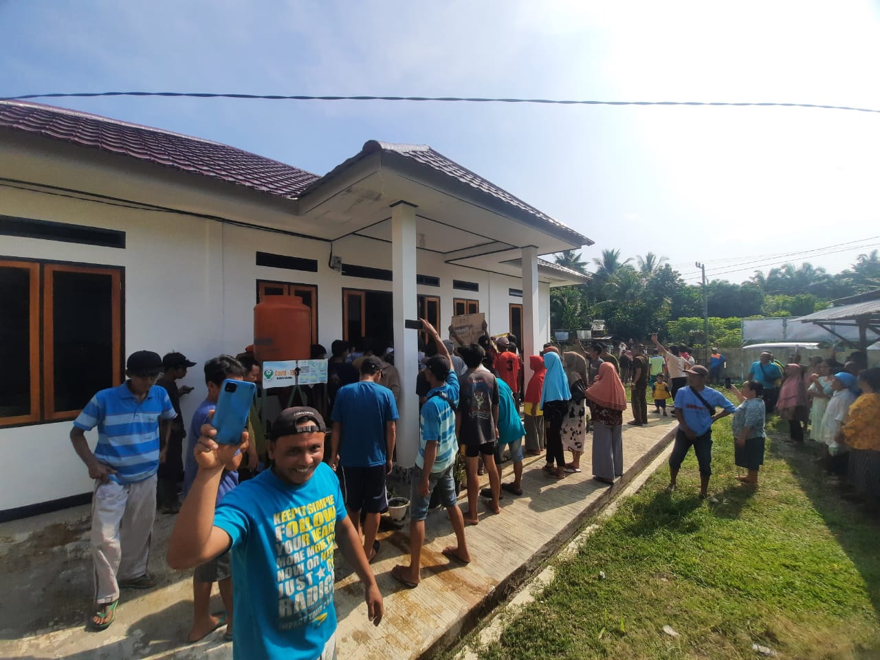 Kantor Desa Dusun Baru Disegel, Pagar Dilas Warga, Buntut Demo Warga Tuntut Bupati Pecat Kades 
