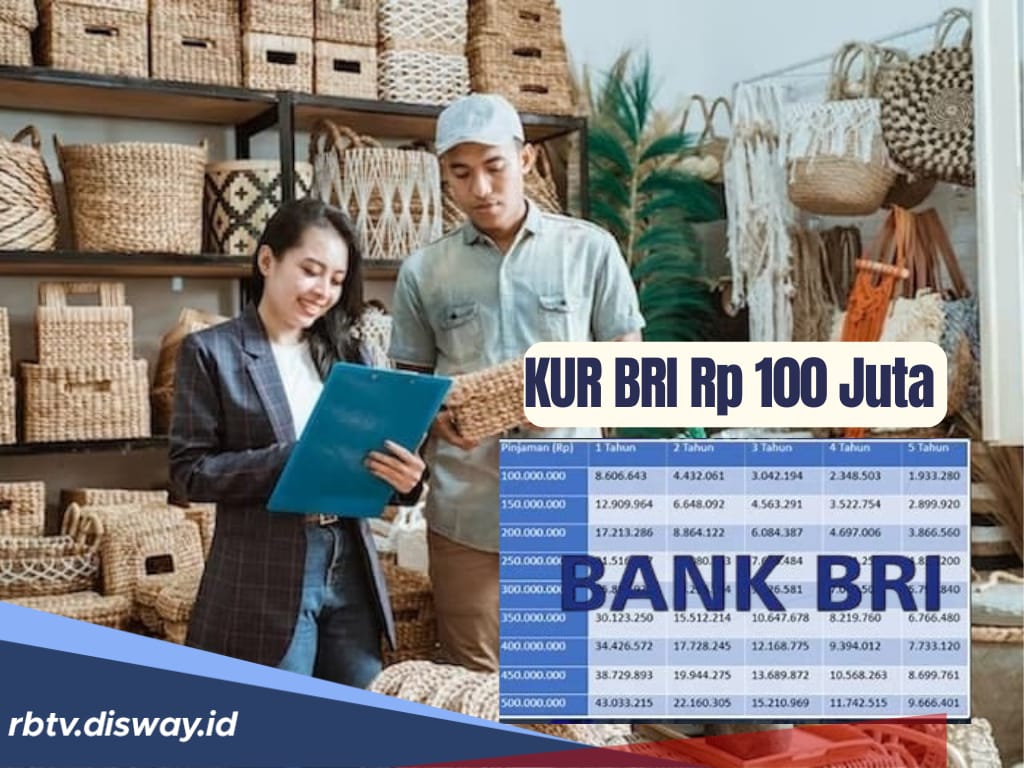KUR BRI Rp 100 Juta Boleh 48 Kali Bayar, Aman dan Dana Cepat Cair