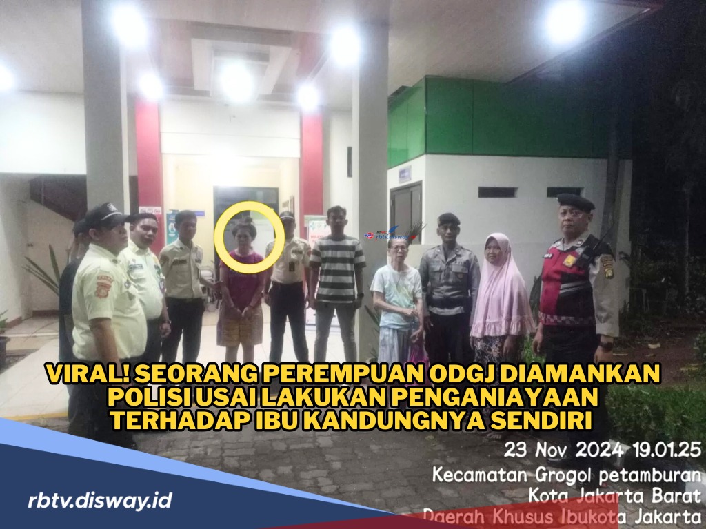 Anak Aniaya Ibu Kandung, Polisi Amankan Pelaku yang Diduga ODGJ 