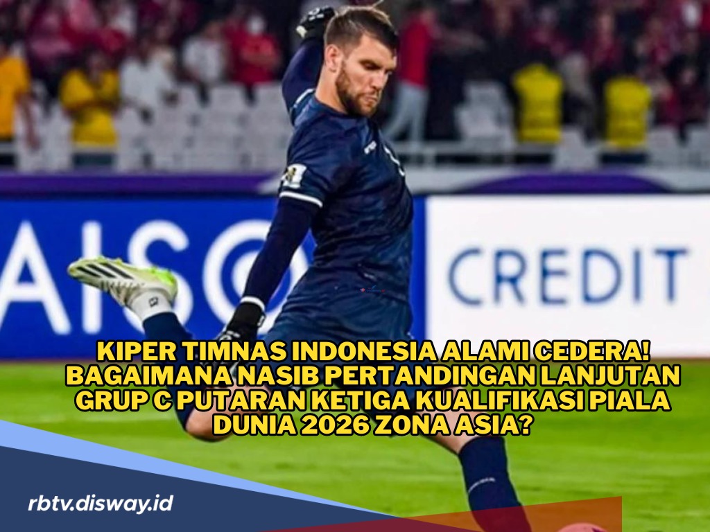 Maarten Paes, Kiper Timnas Indonesia Alami Cidera Jelang Kualifikasi Piala Dunia 2026