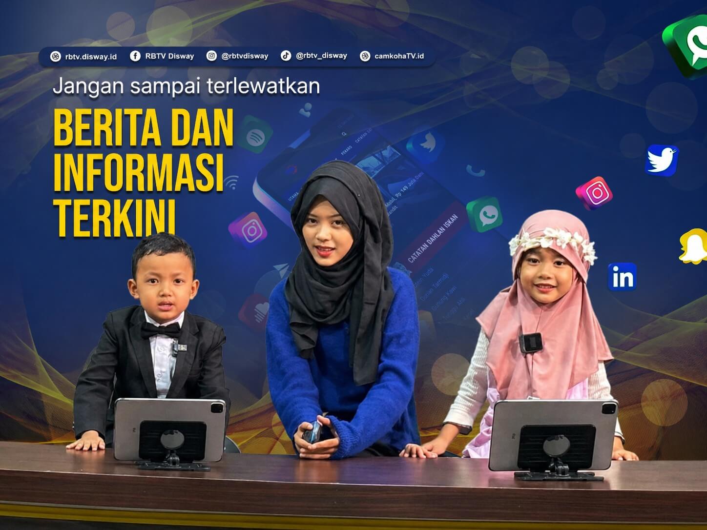 Belajar di Luar Kelas, Murid TK Shigor Montessori Islamic School Uji Coba Jadi Presenter RBTV 