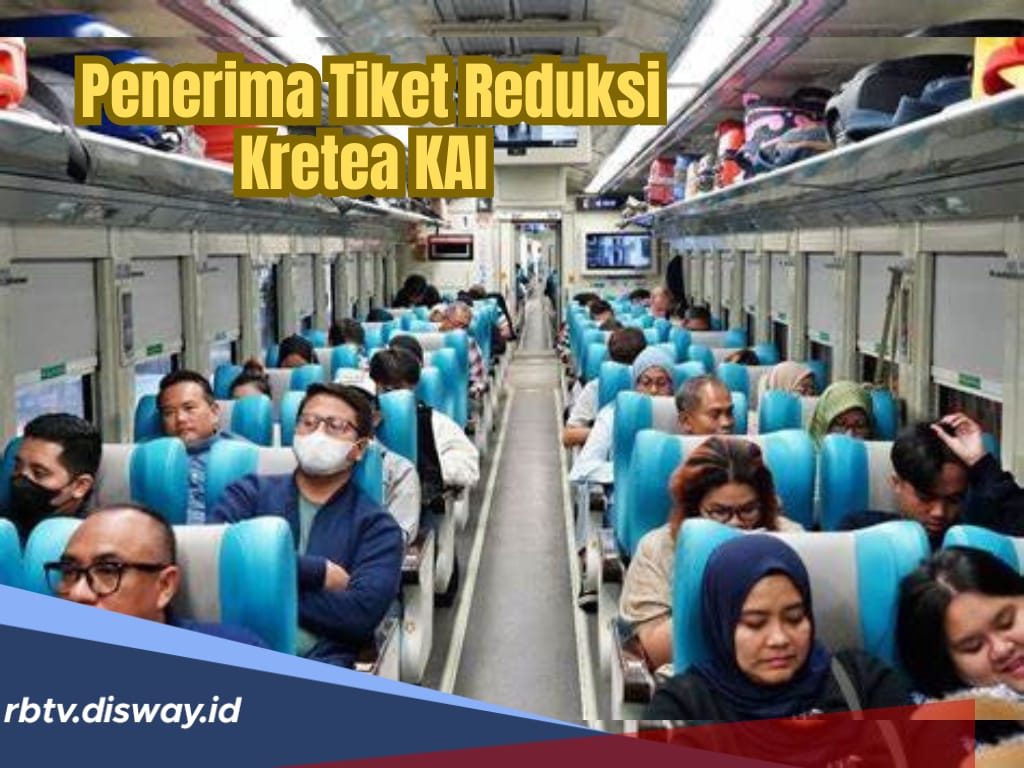 8 Kelompok Penerima Tiket Reduksi Kereta Api dari KAI, Diskon Mulai dari 10 Persen