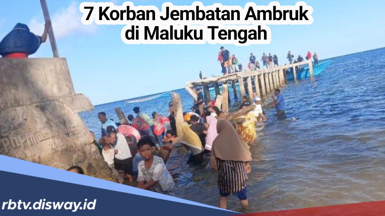 Daftar Identitas Korban Tewas Tragedi Jembatan Ambruk di Maluku Tengah, Belasan Orang Luka