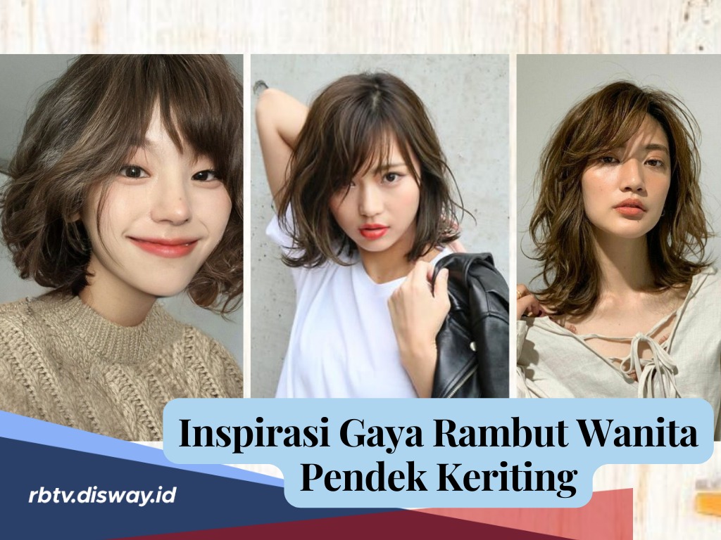 Terbaru 2024, Ini Model Rambut Keriting Pendek Wanita, Selain Keren juga Terlihat Fresh