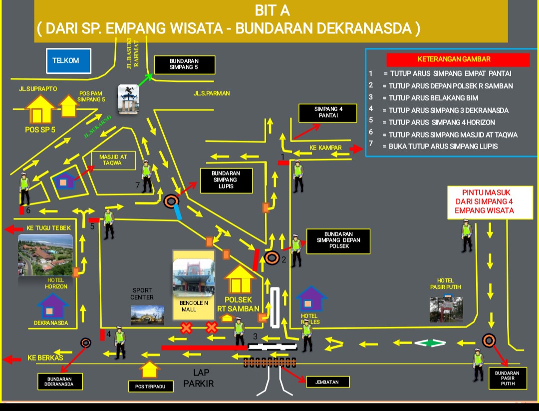 PERHATIAN...!!!, Ini Rekayasa Lalu Lintas Saat Pergantian Tahun