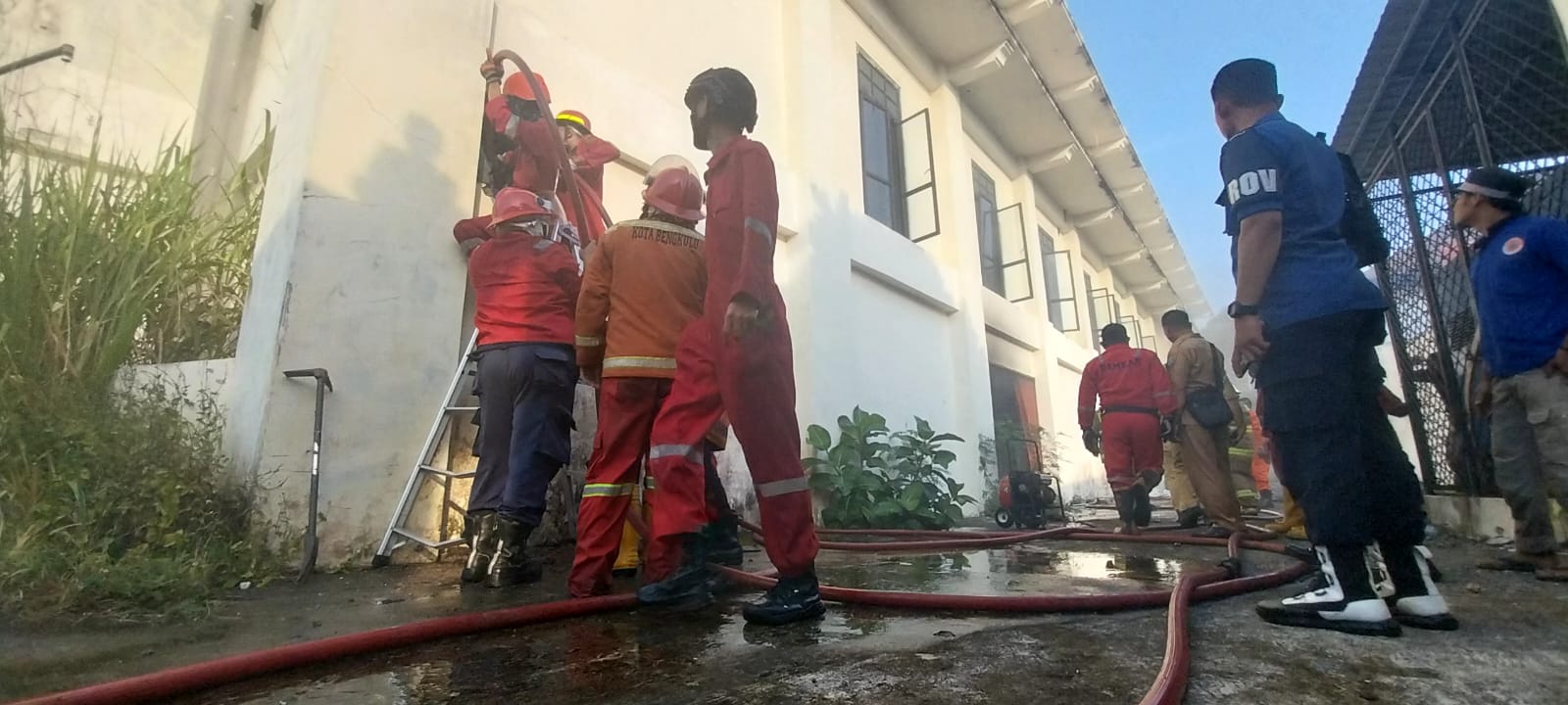 Eks Gedung PMI Bengkulu Terbakar, Ada Dugaan Disengaja