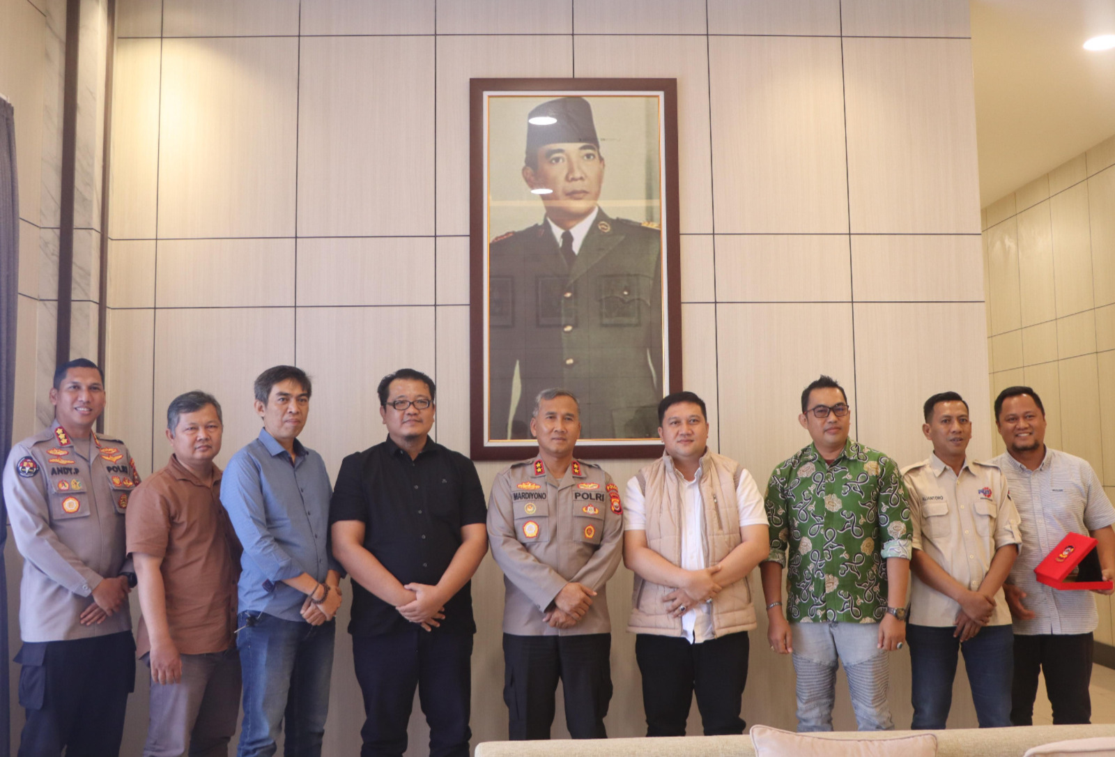 Perkokoh Sinergitas, Pimpinan RBTV dan Rbtvdisway.id Kunjungi Polda Bengkulu