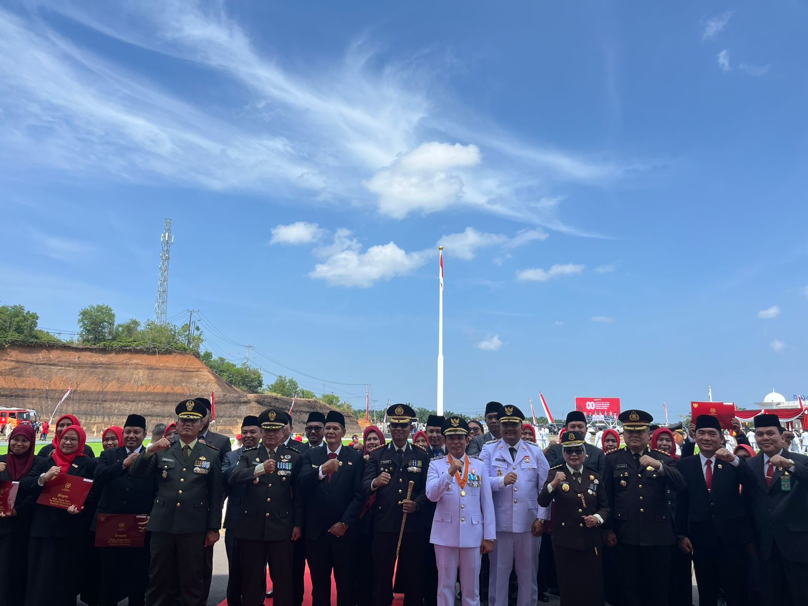 Walikota Bengkulu Kobarkan Semangat Nasionalisme di Upacara HUT RI ke-80, Ini Pesan Dedy Wahyudi