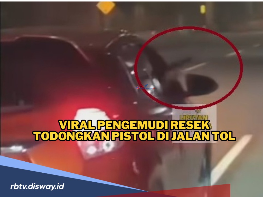 Pengemudi Mobil Nopol B 1098 FTN Todong Sesuatu Mirip Pistol, Polisi Minta Korban Melapor