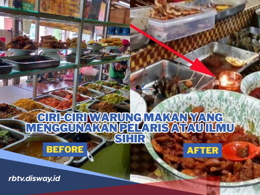 Hati-hati! Ini Ciri-ciri Warung Makan yang Menggunakan Pelaris atau Ilmu Sihir