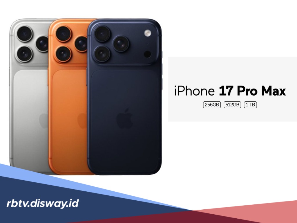 Update Harga iPhone 16 dan 17 Pro Max, Ada Penurunan Harga?