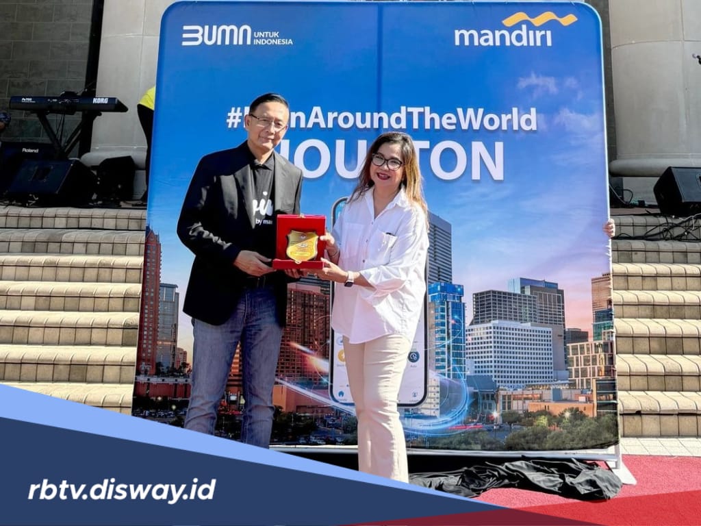 Bank Mandiri Kenalkan Livin Around The World ke Diaspora Indonesia di Houston, Ada Layanan Transfer Valas