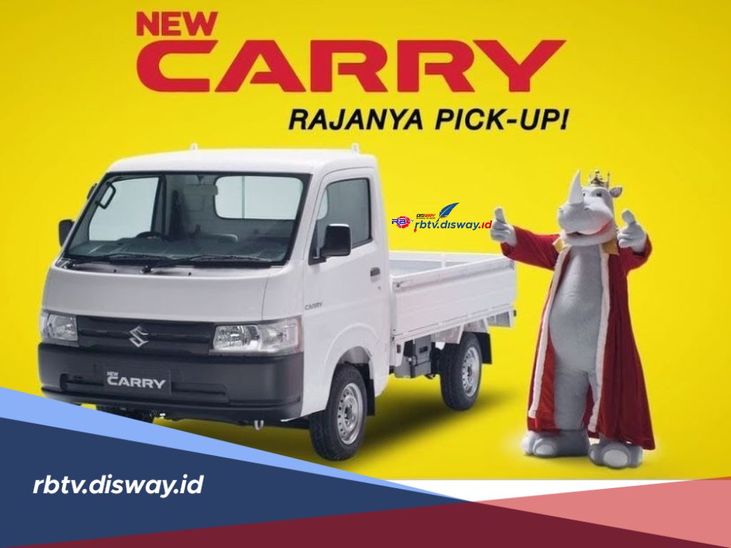 Cek Simulasi Kredit Suzuki Carry Pick Up 2025, DP 10% dan Bebas Pilih Tenor