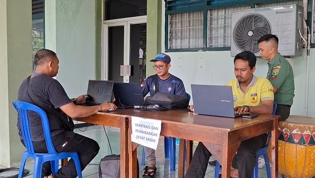 Semarak HUT RI, 755 Peserta Ramaikan Turnamen Karate yang Digelar Kodim 04/07 Kota Bengkulu