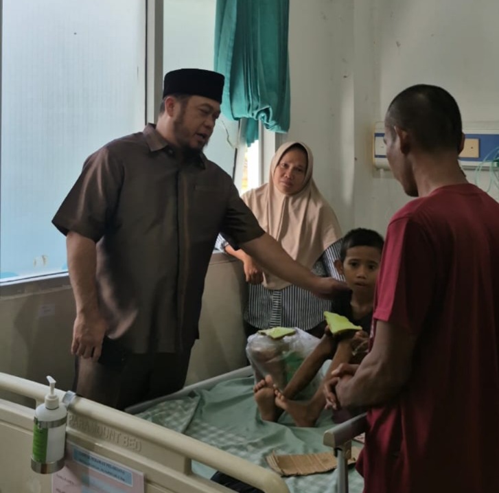 Bantu Rakyat, Herimanto Ketua DPRD Kota Bengkulu Rujuk Warga Pengidap Jantung Bocor ke Jakarta