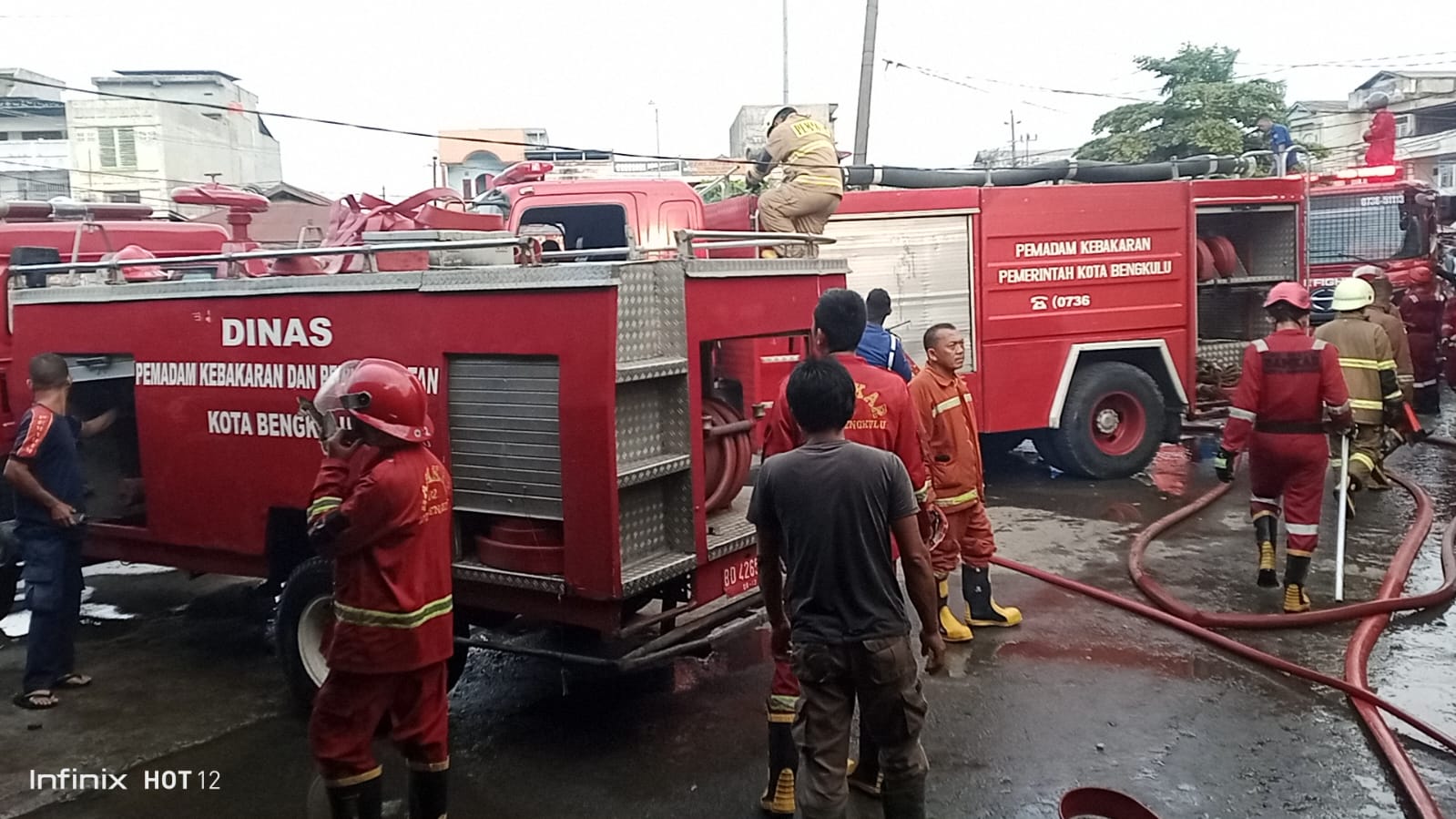 Toko 'Barang Batam' di Pasar Panorama Terbakar, Diduga Karena Korsleting Listrik