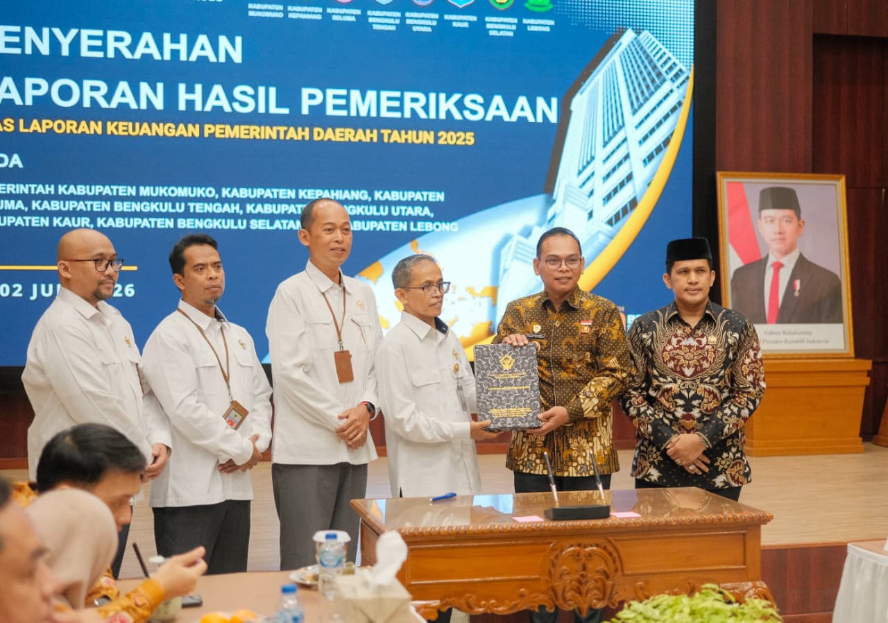 Pemkab Seluma Raih Opini WTP dari BPK untuk Kelima Kalinya