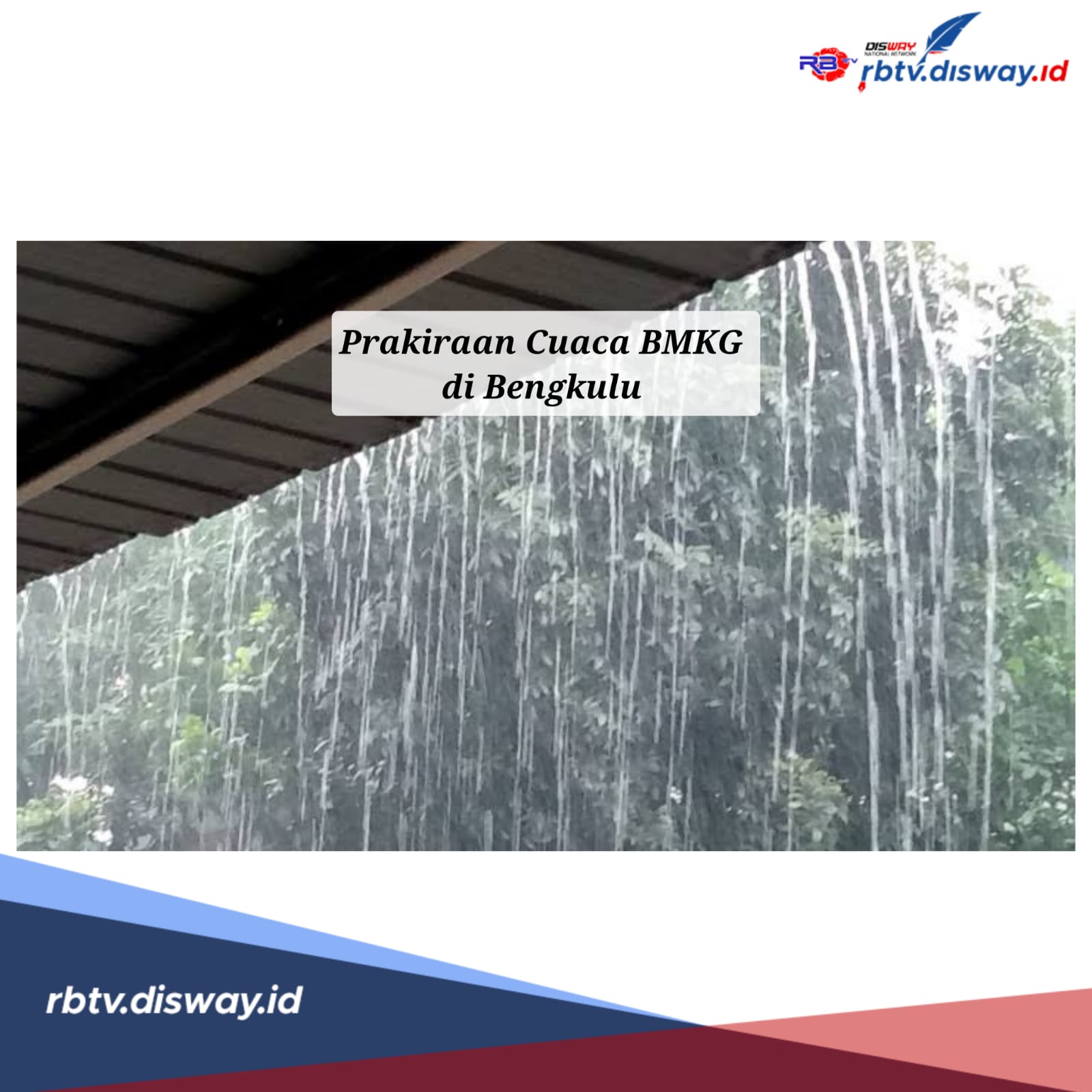 Prakiraan Cuaca Bengkulu 28 Februari 2025, Wilayah Ini Diguyur Hujan Disertai Petir