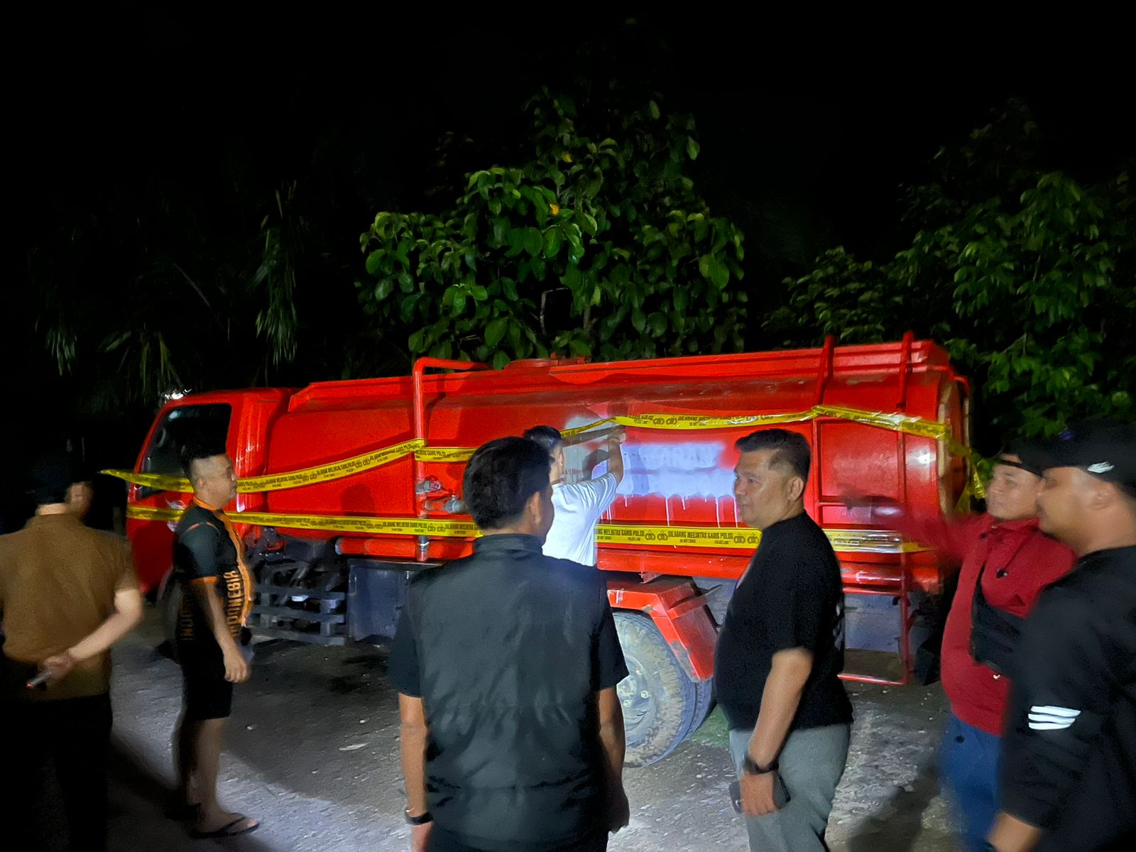 Mobil Damkar Pemkab Rejang Lebong yang Hilang, Ditemukan di Rupit Musi Rawas Utara