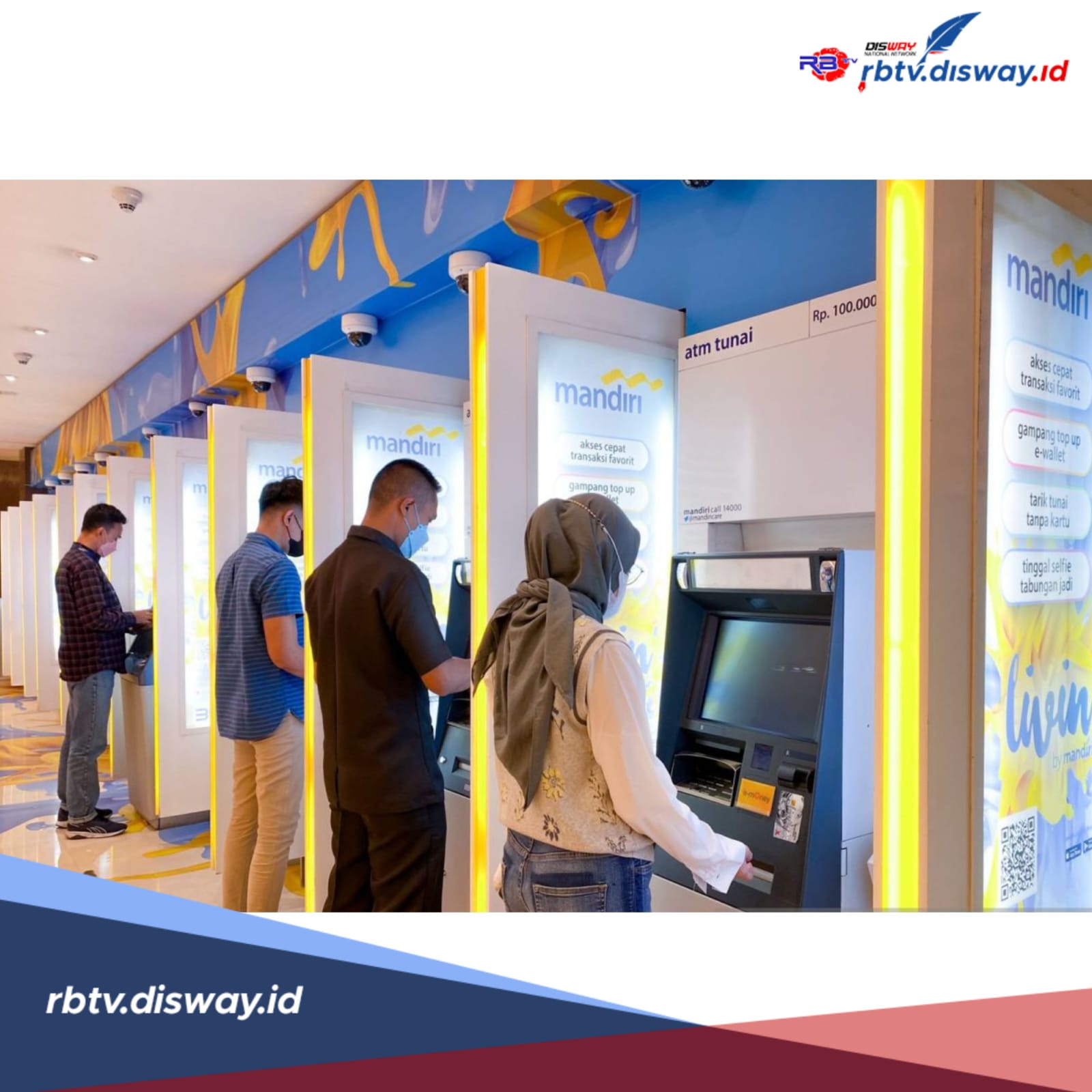 Daftar Lokasi ATM Mandiri Pecahan Rp10 Ribu dan Rp20 Ribu, Solusi Praktis untuk THR