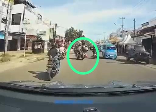 Aksi Pelaku Jambret di Kota Bengkulu Terekam Kamera, Siang Hari Beraksi di Kawasan Padat Lalu Lintas