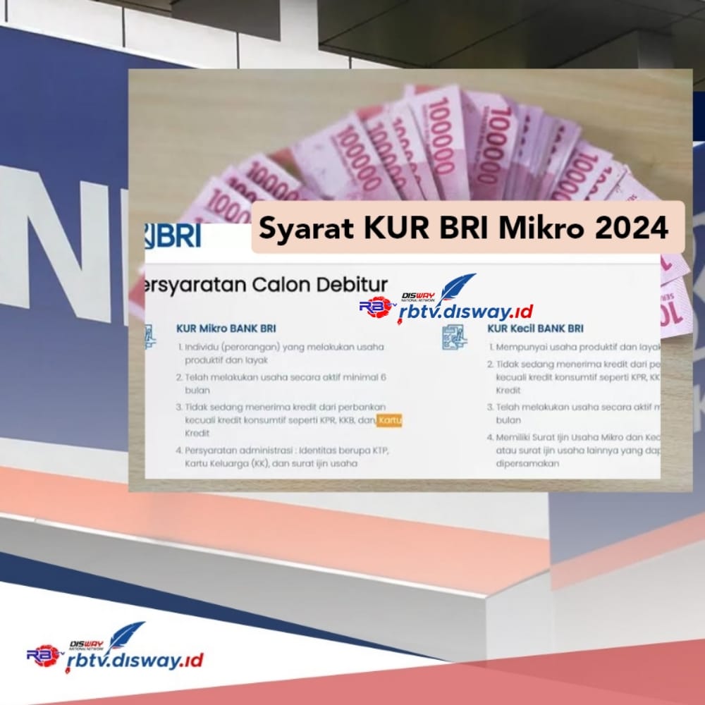 Syarat KUR BRI Mikro 2024 Pinjaman Rp 35 Juta Bisa Dicicil Sampai 5 Tahun Tanpa Agunan 