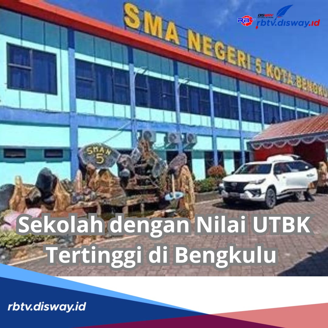 Sekolah dengan Nilai UTBK Tertinggi di Bengkulu, Masuk Top 1.000 LTMPT, Ini Daftarnya