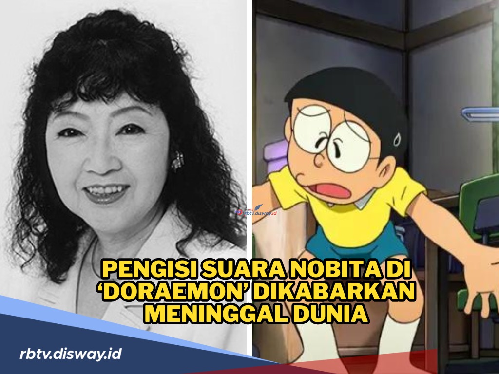 Kabar Duka, Noriko Ohara Pengisi Suara Nobita di Doraemon Meninggal Dunia 